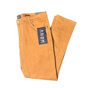 AN0M Denim Mens Khaki Slim Fit Jeans Size 40 Style ANM109SF Stretch Casual Pants